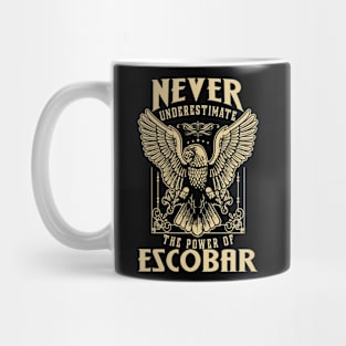 Never Underestimate The Power Of Escobar Mug